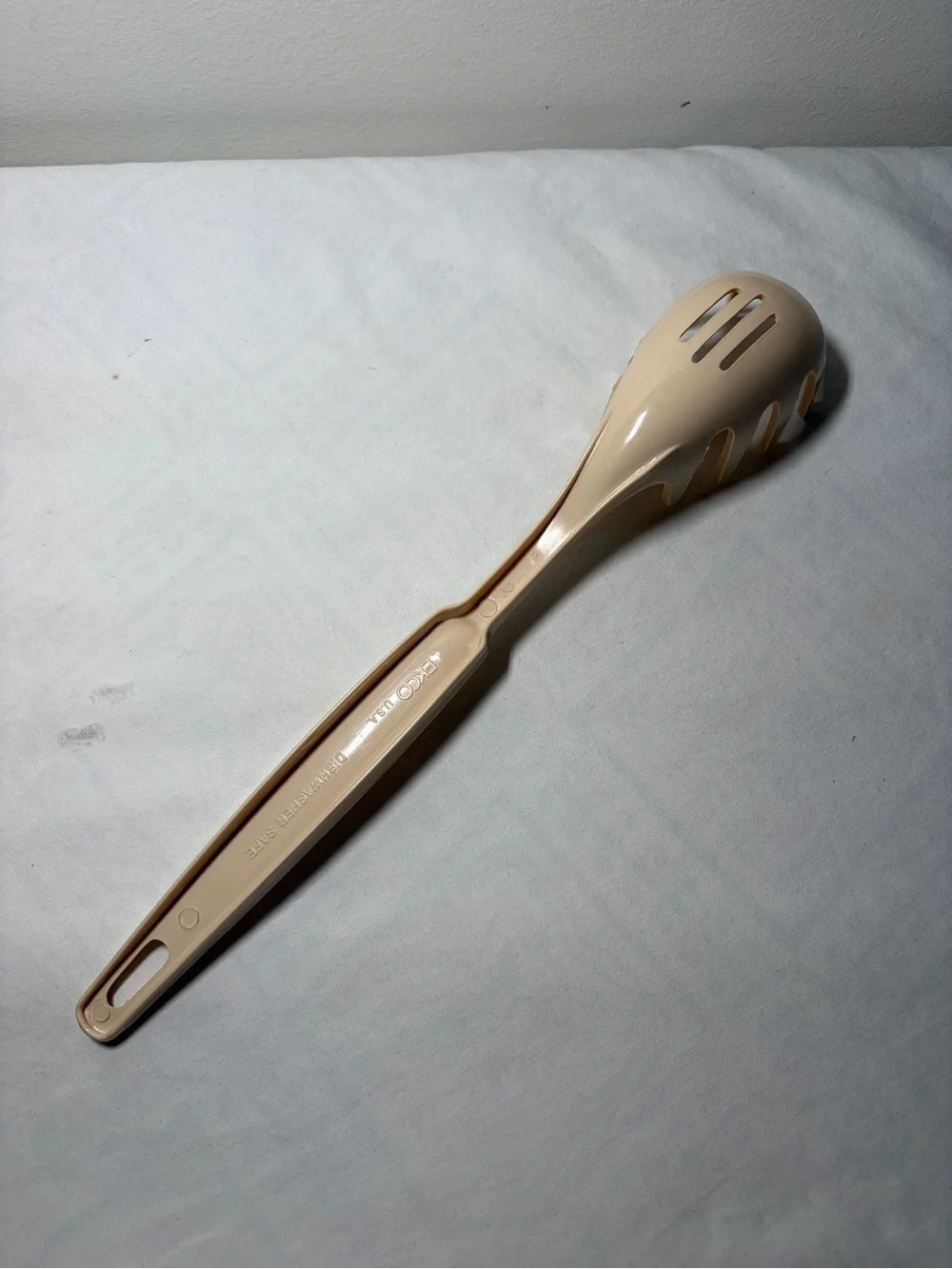 Beige Pasta Server Spoon - Versatile Kitchen Utensil by EKCO USA